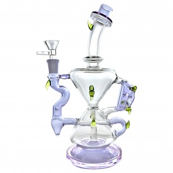 11" Time Sculptor Fab Egg Art Recycler Water Pipe [WPE-153] 